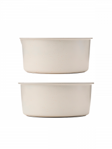 Набор посуды для приготовления с крышками Кремовый Огонёк OG-HOG14